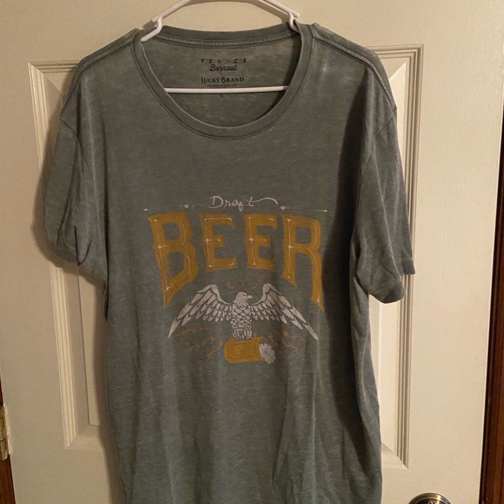 Mens lucky short sleeve t-shirt